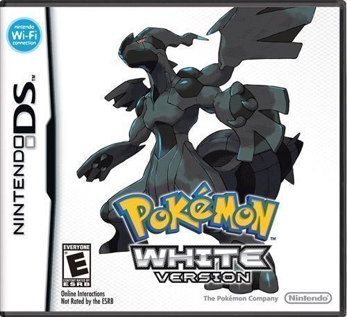 Pokemon - White Version (Europe) Game Cover